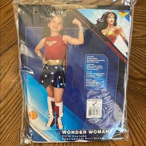 Wonder Woman Child Costume - Red, Blue, Gold